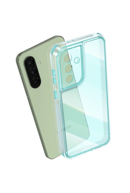 Cover Samsung Galaxy A36 bi-materiale Antiurto - Turchese