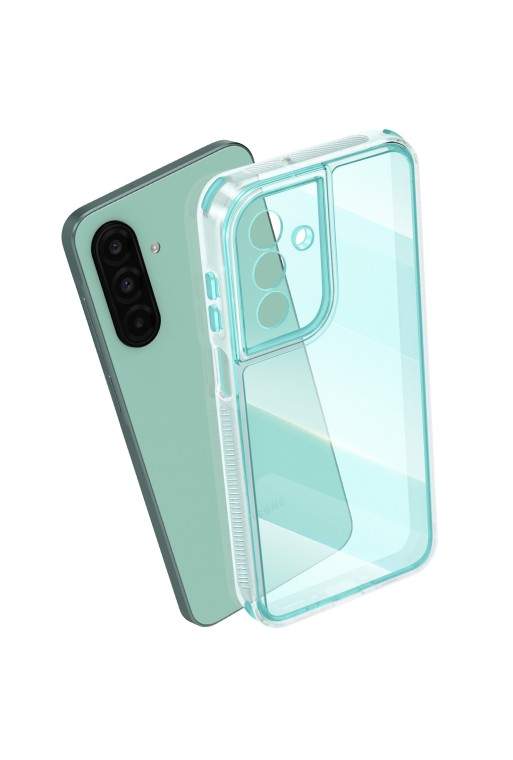 Custodia bicolore antiurto per Samsung Galaxy A26 - Turchese