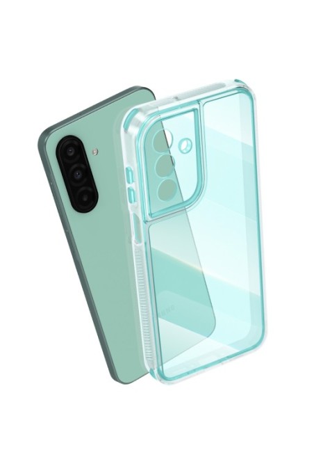 Custodia bicolore antiurto per Samsung Galaxy A26 - Turchese