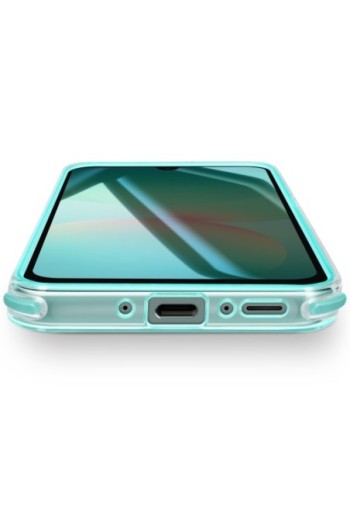 Custodia bicolore antiurto per Samsung Galaxy A26 - Turchese