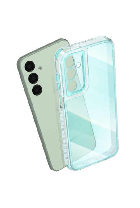 Custodia bicolore antiurto per Samsung Galaxy A16 - Turchese