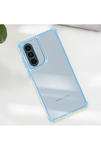 Cover Samsung Galaxy A36 bi-materiale Antiurto - Blu