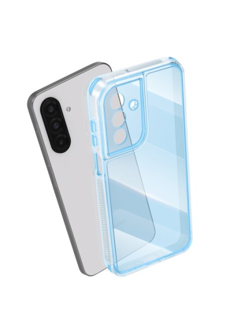 Custodia bicolore antiurto per Samsung Galaxy A26 - Blu