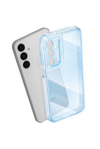Custodia bicolore antiurto per Samsung Galaxy A16 - Blu