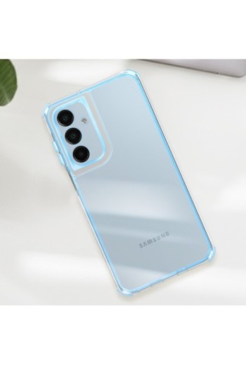 Custodia bicolore antiurto per Samsung Galaxy A16 - Blu