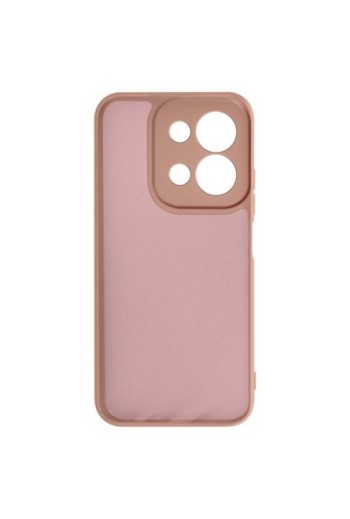 Custodia in silicone con fotocamera protetta per Xiaomi Redmi 15C - Rosa cipria