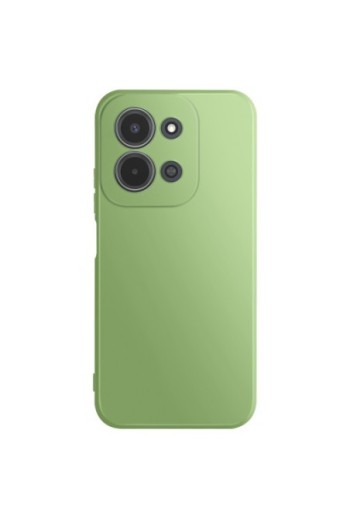 Custodia in silicone con fotocamera protetta per Xiaomi Redmi 15C - Verde matcha