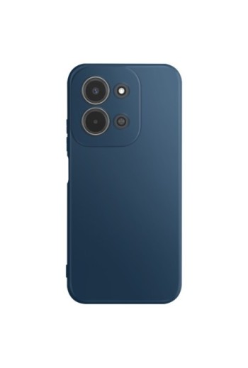 Custodia in silicone con fotocamera protetta per Xiaomi Redmi 15C - Blu notte