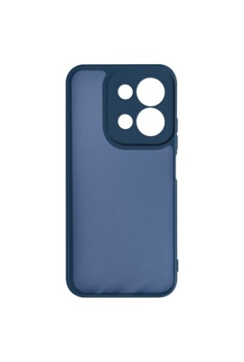 Custodia in silicone con fotocamera protetta per Xiaomi Redmi 15C - Blu notte