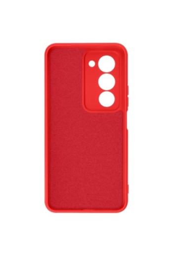 Custodia in silicone con fotocamera protetta per Xiaomi Redmi 15 5G - Rossa
