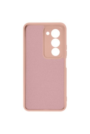 Custodia in silicone con fotocamera protetta per Xiaomi Redmi 15 5G - Rosa cipria