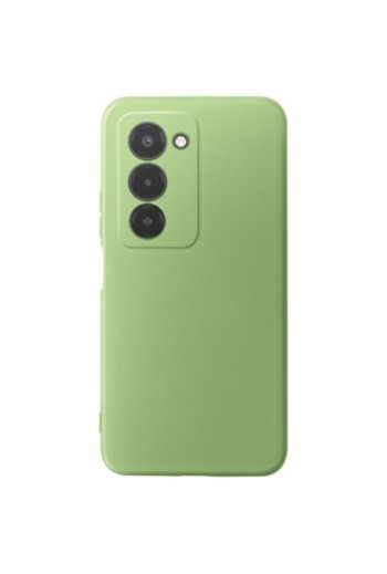 Custodia in silicone con fotocamera protetta per Xiaomi Redmi 15 5G - Verde matcha
