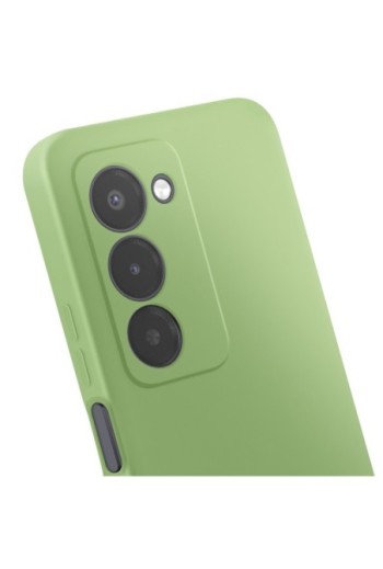 Custodia in silicone con fotocamera protetta per Xiaomi Redmi 15 5G - Verde matcha