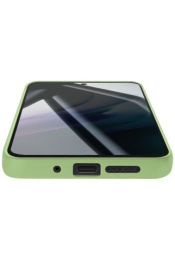 Custodia in silicone con fotocamera protetta per Xiaomi Redmi 15 5G - Verde matcha