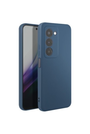 Custodia in silicone con fotocamera protetta per Xiaomi Redmi 15 5G - Blu notte