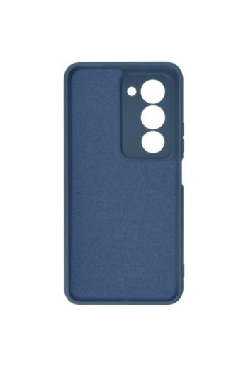 Custodia in silicone con fotocamera protetta per Xiaomi Redmi 15 5G - Blu notte