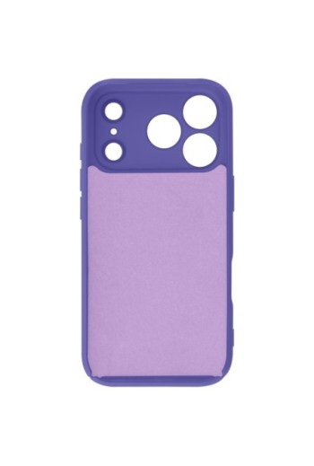 Cover semi-rigida Soft Touch per iPhone 17 Pro Max - Viola
