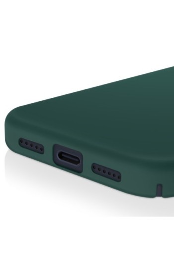 Cover semi-rigida Soft Touch per iPhone 17 Pro - Verde abete