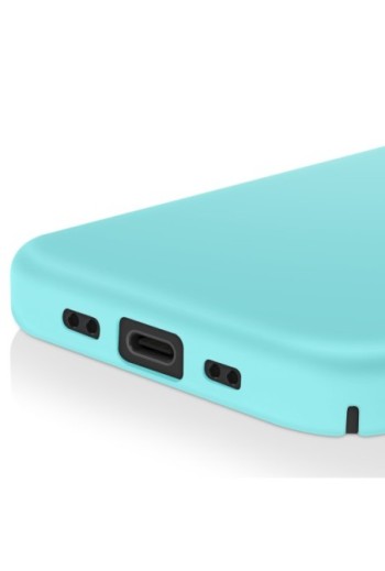 Cover semirigida Soft Touch per iPhone Air - Turchese