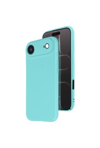 Cover semirigida Soft Touch per iPhone Air - Turchese