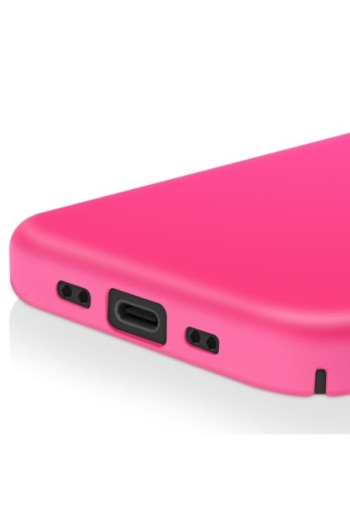 Cover semirigida Soft Touch per iPhone Air - Fucsia