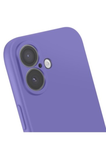 Cover in silicone Soft Touch per iPhone 17 - Viola