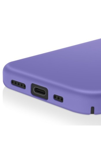 Cover in silicone Soft Touch per iPhone 17 - Viola