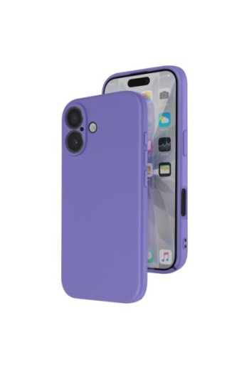 Cover in silicone Soft Touch per iPhone 17 - Viola