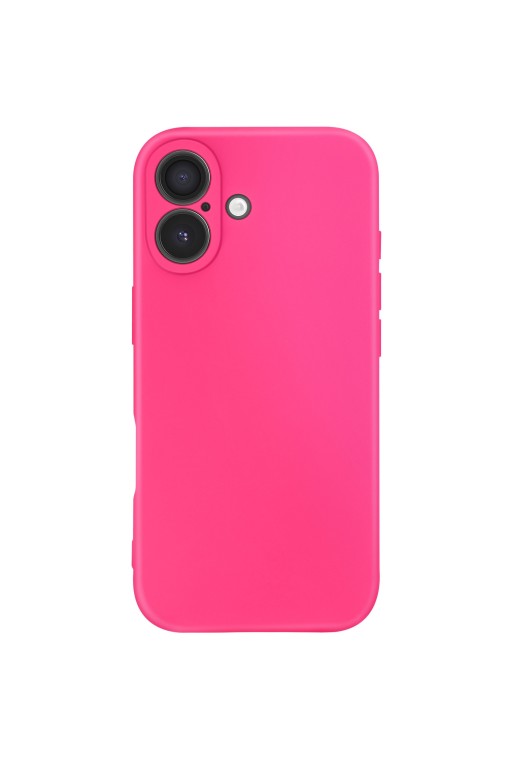 Cover in silicone Soft Touch per iPhone 17 - Fucsia