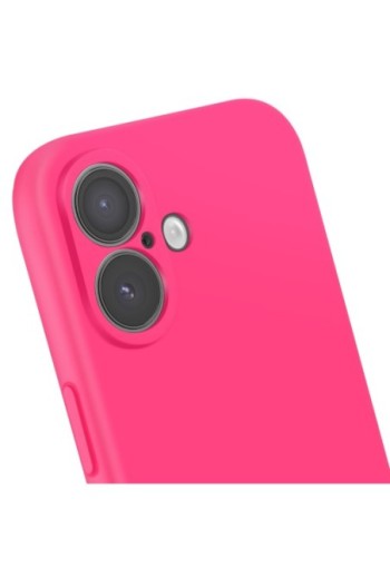 Cover in silicone Soft Touch per iPhone 17 - Fucsia