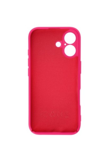Cover in silicone Soft Touch per iPhone 17 - Fucsia