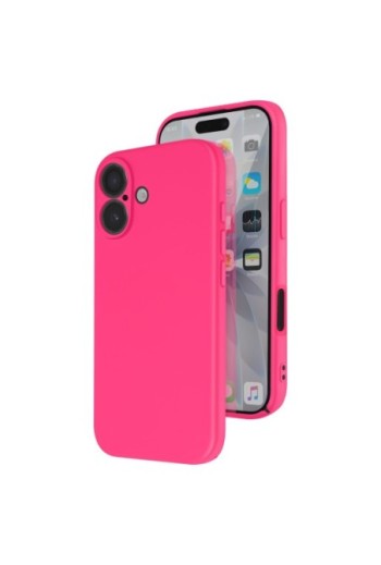 Cover in silicone Soft Touch per iPhone 17 - Fucsia