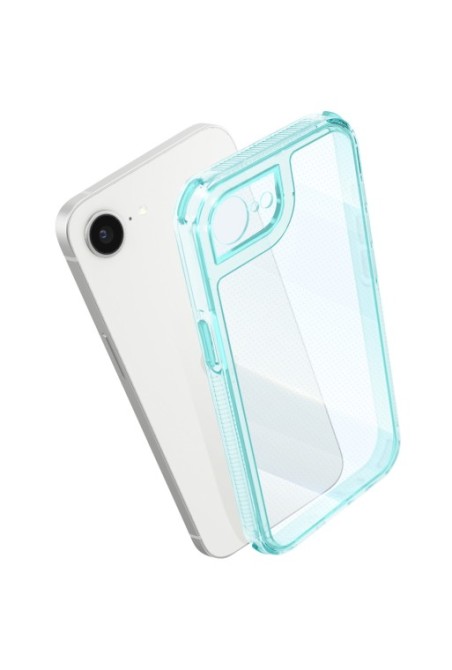 Cover iPhone 16e bi-materiale antiurto - Verde