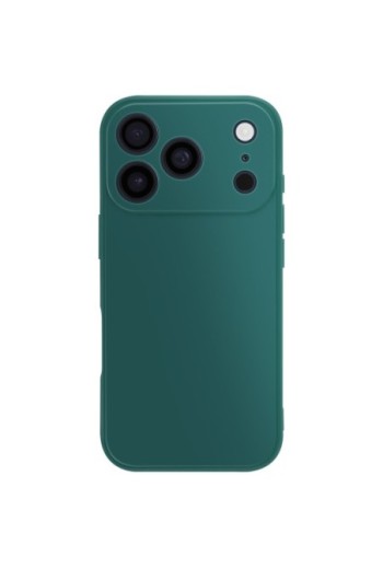Cover flessibile anti-impronte iPhone 17 Pro Max - Verde scuro