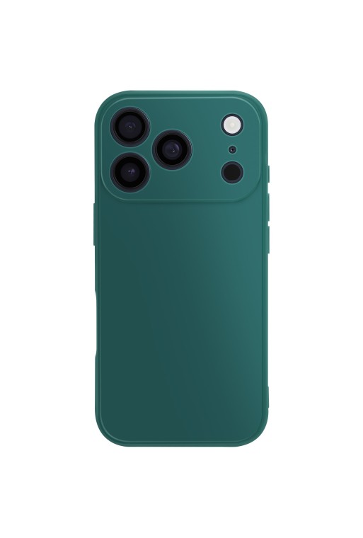 Cover flessibile anti-impronte iPhone 17 Pro Max - Verde scuro