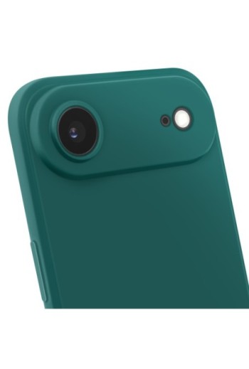 Cover in Silicone antiurto per iPhone Air - Verde Opalino Opaco