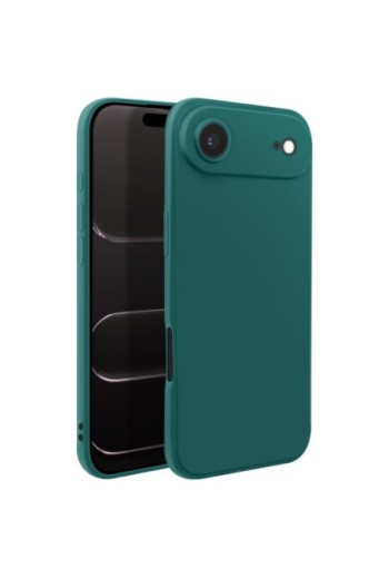 Cover in Silicone antiurto per iPhone Air - Verde Opalino Opaco