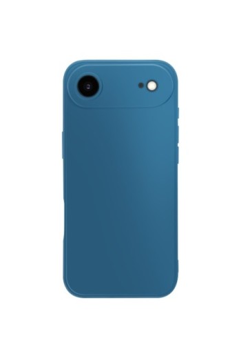 Cover in Silicone antiurto per iPhone Air - Blu Opaco