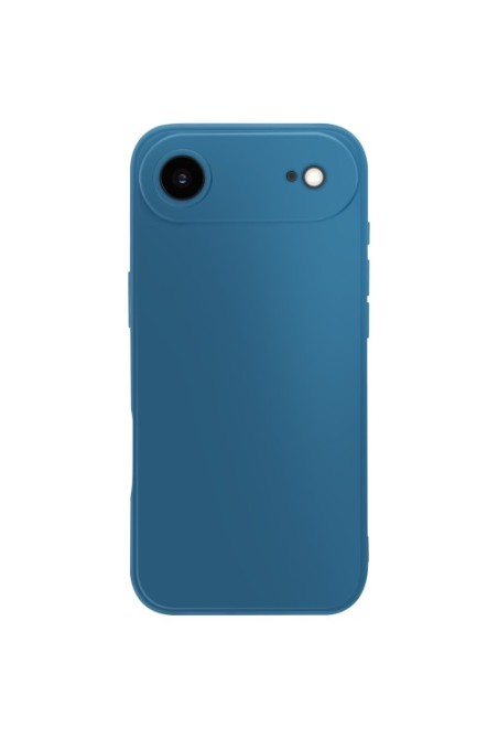 Cover in Silicone antiurto per iPhone Air - Blu Opaco