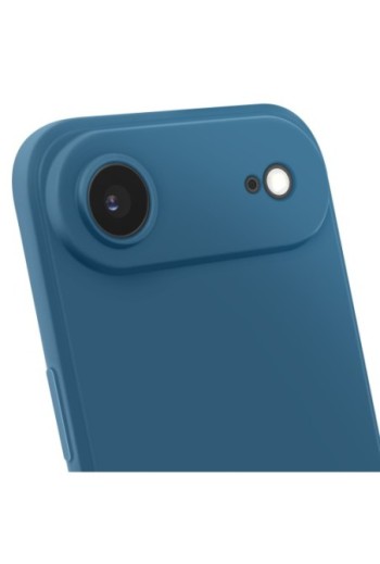 Cover in Silicone antiurto per iPhone Air - Blu Opaco