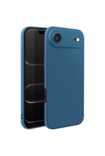 Cover in Silicone antiurto per iPhone Air - Blu Opaco