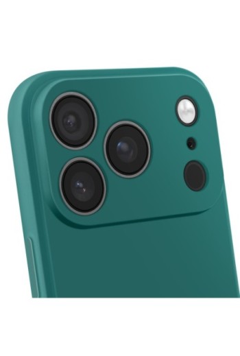 Custodia in Silicone antiurto iPhone 17 Pro - Verde Abete Opaco