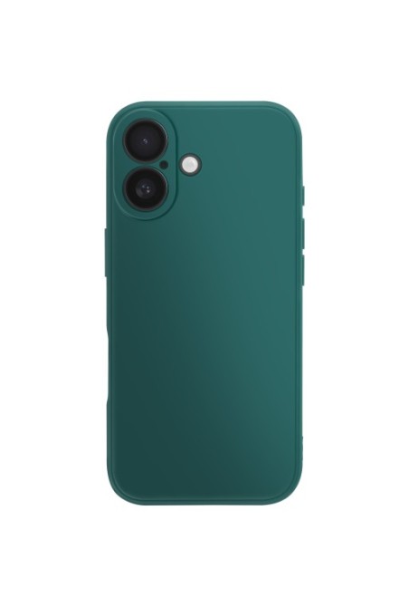 Custodia in Silicone Antiurto iPhone 17 - Verde Scuro Opaco
