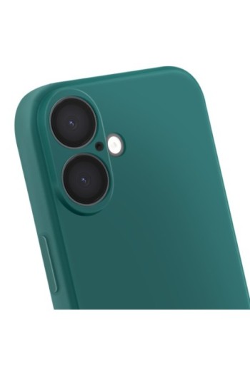 Custodia in Silicone Antiurto iPhone 17 - Verde Scuro Opaco