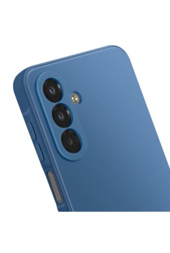 Cover in Silicone antishock Samsung Galaxy A17 - Blu Opaco