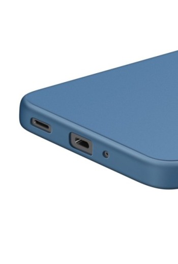 Cover in Silicone antishock Samsung Galaxy A17 - Blu Opaco