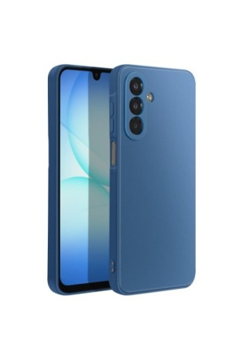 Cover in Silicone antishock Samsung Galaxy A17 - Blu Opaco