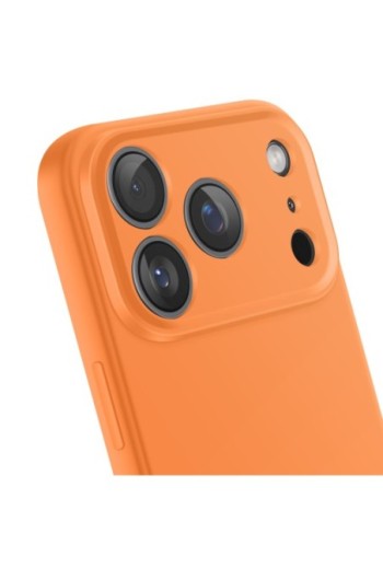 Cover Silicone Soft Touch per iPhone 17 Pro Max - Arancione