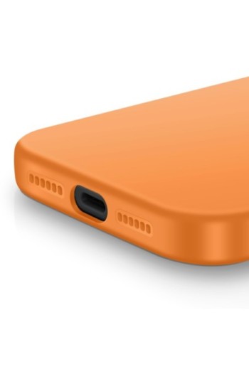 Cover Silicone Soft Touch per iPhone 17 Pro Max - Arancione