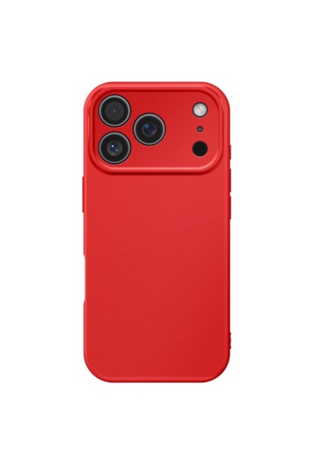 Cover in Silicone Soft Touch per iPhone 17 Pro - Rossa